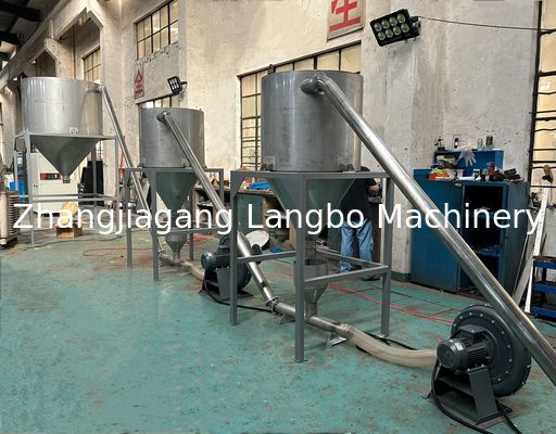 Đường cắt nóng PVC / Máy granulating nhựa Máy granulator Máy granulator nhựa