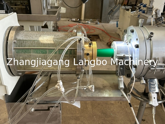 PE HDPE LDPE PPR đơn vít nhựa extruder nước khí dầu cung cấp ống ống sản xuất Extrusion