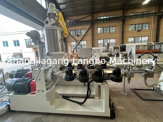 Tốc độ cao hồ sơ nhựa PPR ống thoát nước làm ra Extrusion single screw