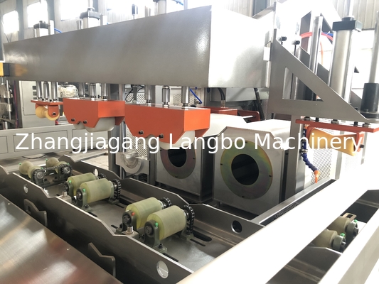 Tự động đơn / hai lò nước điện nhựa PVC ống làm socketing belling máy