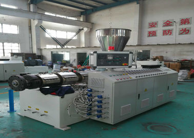 Công suất cao hình nón đôi vít đùn cho PVC / WPC hồ sơ đùn