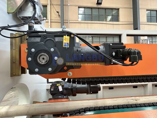 PVC nhựa tự động điều kiện ống xát máy với  hoặc SCHNIDER contactor và 65/132 đường kính vít