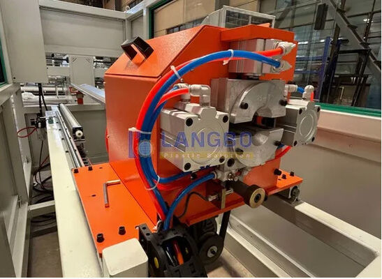 Motor Plastic Extruder HDPE Pipe Extrusion Production Line Máy xát