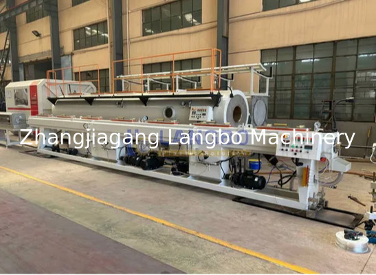 Dòng sản xuất ống nhựa đa lớp tốc độ cao HDPE PE Dòng sản xuất ống máy