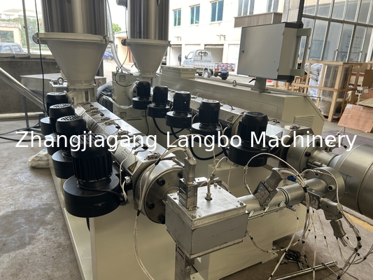 Máy chế tạo ống nước nóng HDPE Pipe Making Machine PPR Production Line PE Extrusion Line