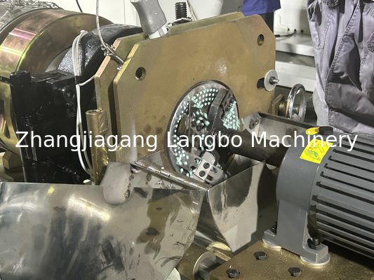 Đường cắt nóng PVC / Máy granulating nhựa Máy granulator Máy granulator nhựa