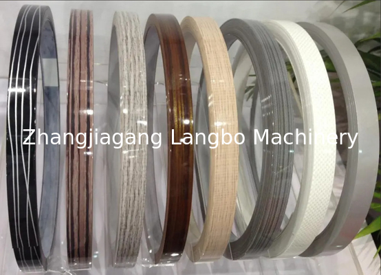 Đồ nội thất nhựa PVC cạnh băng đeo Extruding và làm máy PVC cạnh băng đeo dải băng băng băng dây chuyền Extrusion máy extruder