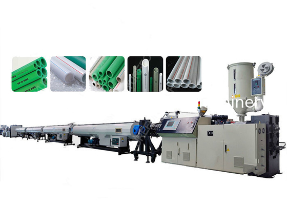 Đường dây sản xuất xát ống PPR một vít Máy sản xuất máy xát nhựa PPR Máy sản xuất ống xát sợi thủy tinh