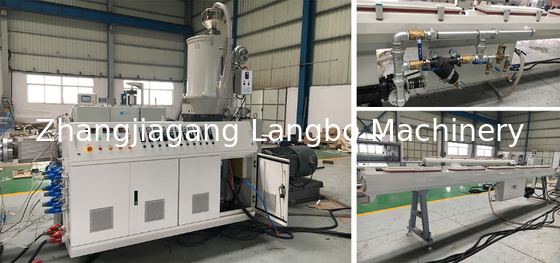 Đường dây sản xuất xát ống PPR một vít Máy sản xuất máy xát nhựa PPR Máy sản xuất ống xát sợi thủy tinh