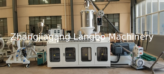 Đường xát ống PE 20-110mm Máy sản xuất ống PE HDPE PP Pert PPR / Đường sản xuất HDPE / Máy laser xát nhựa