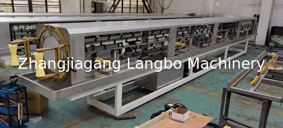 Đường xát ống PE 20-110mm Máy sản xuất ống PE HDPE PP Pert PPR / Đường sản xuất HDPE / Máy laser xát nhựa