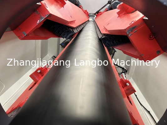 Máy làm ống HDPE màu tùy chỉnh với máy cắt hành tinh