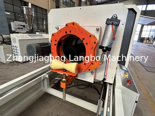 Đường xát ống PE 20-110mm Máy sản xuất ống PE HDPE PP Pert PPR / Đường sản xuất HDPE / Máy laser xát nhựa