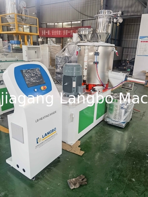 Máy trộn bột nhựa bền với ABB Inverter Hot Mixer Cold Mixing Machine PVC Mixing Unit Pipe Line Máy trộn nhựa