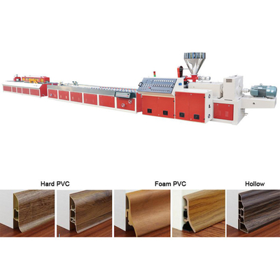 WPC Decking Flooring Post Composite Profile Rail Extrusion Production Line Làm máy
