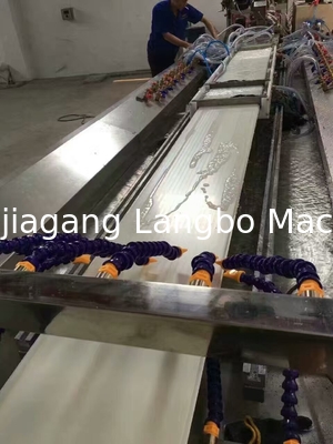 WPC Decking Flooring Post Composite Profile Rail Extrusion Production Line Làm máy