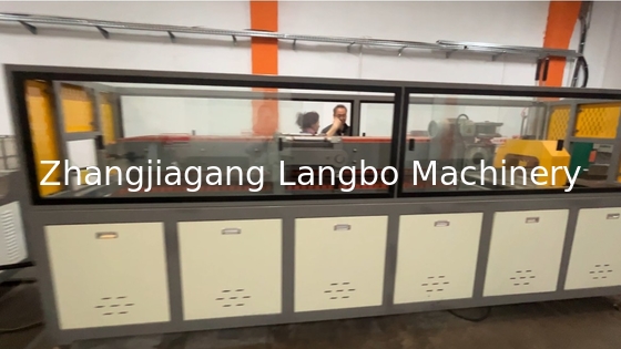 PVC WPC dây chuyền đẩy vít kép hình nón cho hồ sơ nhựa