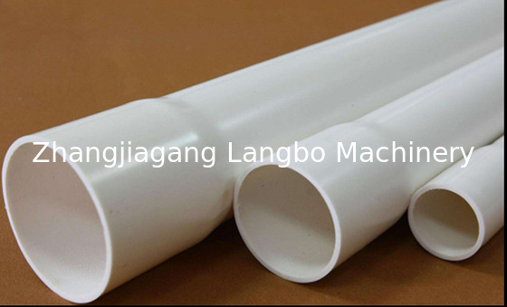 Nhựa Twin Single Extrusion PVC pipe Nông nghiệp Dòng xát khí nước