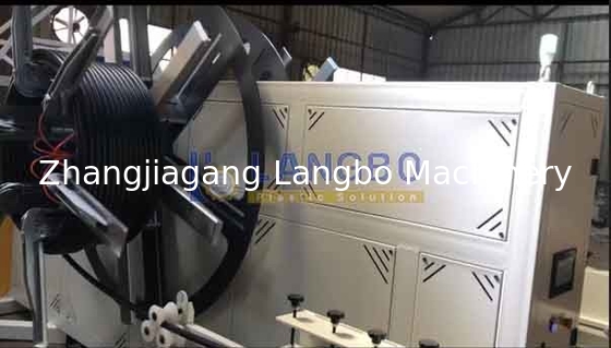 Đường cuộn ống PE cho máy ép ống, máy ép hồ sơ ống