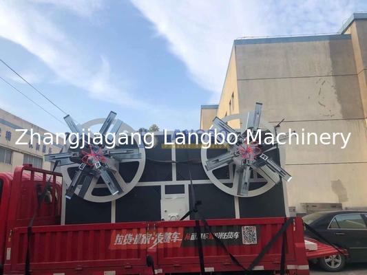Máy cuốn ống PE gợn sóng xoắn ốc Pert cho dây chuyền đùn