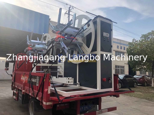Tùy chỉnh 50-110mm đường kính lớn ống nhựa PE tự động Semi-Automatic Coiler