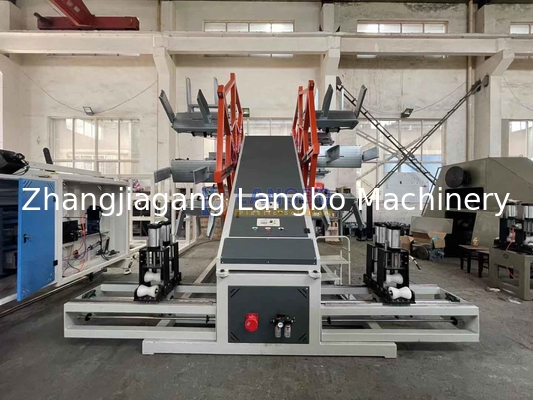 16-160MM PE HDPE Pipe Winder Plastic Soft Hose Coiler Machine với trạm đôi duy nhất và tốc độ cuộn 0.1-10m/min
