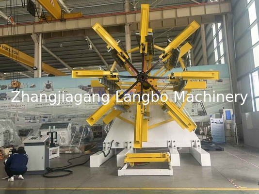 Máy cuộn ống PE HDPE nhựa đơn trạm