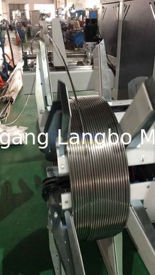 Bộ cuộn ống HDPE tùy biến cho đường cuộn dây ép lắc có tường đơn tốc độ cuộn 0,1-10m/min