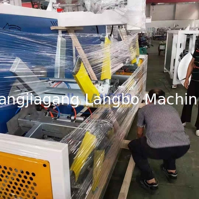 Máy cuộn ống nhựa PE tự động với các bộ phận cốt lõi là vòng bi