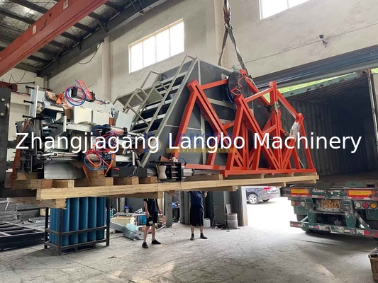 Máy cuộn lại ống đường kính lớn PE Coiler cho dây chuyền ép nhựa