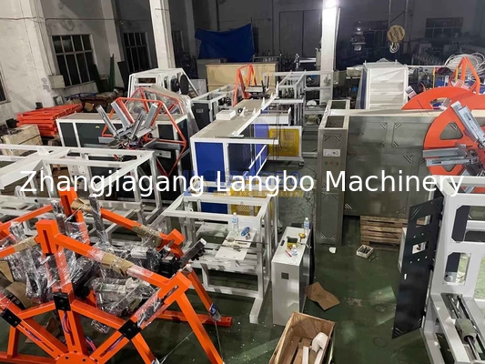 Máy cuộn lại ống đường kính lớn PE Coiler cho dây chuyền ép nhựa