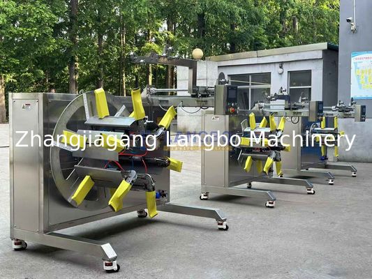 Bộ cuộn ống HDPE tùy biến cho đường cuộn dây ép lắc có tường đơn tốc độ cuộn 0,1-10m/min