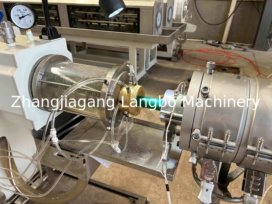 Tự động nhựa PPR ống ống Extrusion đơn vít Extruder làm máy dây chuyền sản xuất
