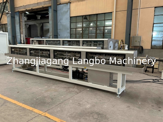 Máy làm ống đùn hai ba lớp PPR tự động cỡ lớn SJ65 Dây chuyền đùn ống giãn nở nước