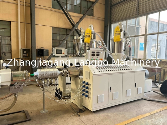 Máy sản xuất ống nhựa  Dây chuyền sản xuất đùn ống dẫn khí  Máy đùn ống PPR dẫn nước