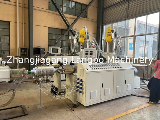 Dây chuyền sản xuất ống dẫn điện nước bằng nhựa PPR / Máy làm ống gân đơn PPR