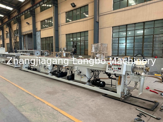 Dây chuyền sản xuất ống dẫn điện nước bằng nhựa PPR / Máy làm ống gân đơn PPR
