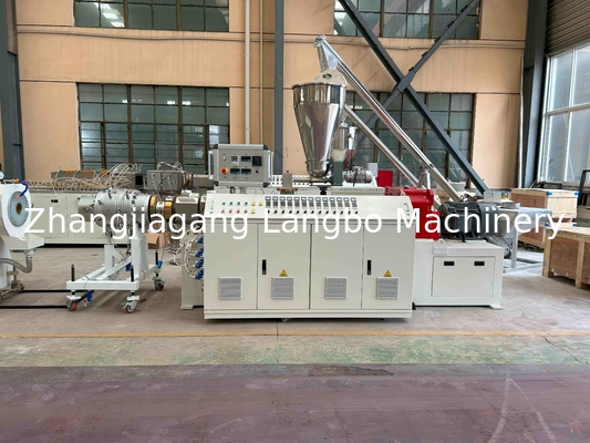 Dây chuyền sản xuất ống nhựa PVC ống dẫn nước mưa Máy đùn