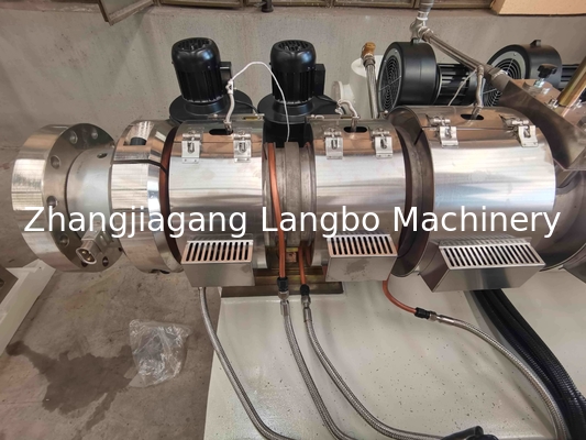 Nhựa Twin Single Extrusion PVC pipe Nông nghiệp Dòng xát khí nước