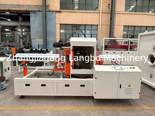 Nhựa Twin Single Extrusion PVC pipe Nông nghiệp Dòng xát khí nước