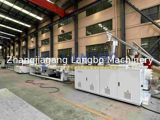 Máy đùn trục vít đôi bán chạy toàn cầu mới cho máy làm ống nhựa PP PE và PVC