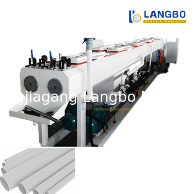 Máy sản xuất đùn ống nhựa trục vít đôi hình nón cho PVC HDPE PPR Thoát nước Nước thải Ống dẫn điện Ống