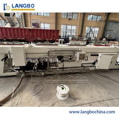 Máy đùn ống nhựa PVC trục vít đôi tự động, Dây chuyền sản xuất ống nhựa PVC