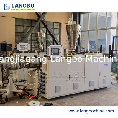 Máy ép nhựa Thiết bị nhựa PVC PP PE ống ép máy sản xuất dây chuyền