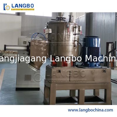 Máy trộn nhiệt lạnh tốc độ cao ‡ nhựa WPC PVC nhựa bột phù hợp cho các tấm và bảng thân