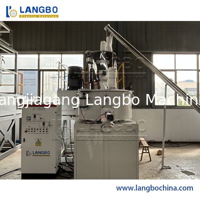 Máy trộn nhiệt lạnh tốc độ cao ‡ nhựa WPC PVC nhựa bột phù hợp cho các tấm và bảng thân