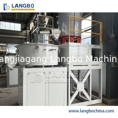 Máy trộn WPC nhựa tốc độ cao, máy trộn gia nhiệt và làm mát