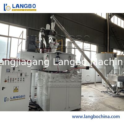 Máy trộn PVC, bộ phận trộn bột nhựa, gia nhiệt và làm mát