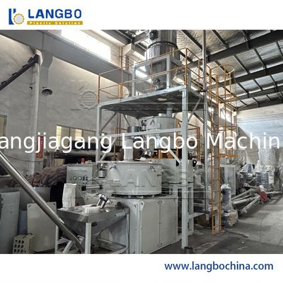 PVC Hot Mixing Machine Plastic Powder Mixer