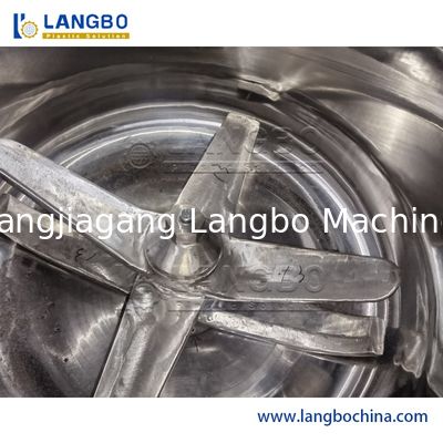 Máy trộn tốc độ cao bột PVC công nghiệp với hệ thống gia nhiệt và làm mát cho hợp chất PVC cứng